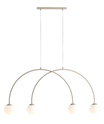Aldex LAMPA WISZĄCA UNA 4 BEIGE S 1116L17_S