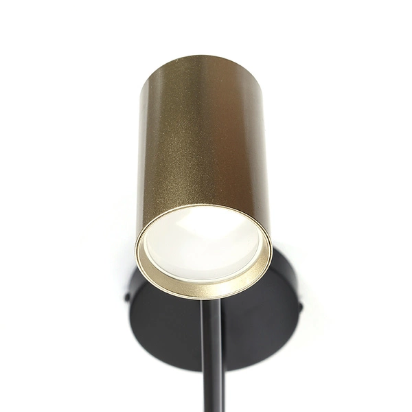 Lampa Siena 6 x spot GU10 DD-40 czarno-złota