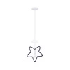 STAR C LAMPA WISZĄCA 1X20W E27 IQ KIDS CZARNY+BIAŁY