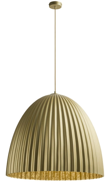 Lampa wisząca TELMA śr. 70 cm E27 60W | złota