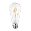 Żarówka LED E27 ST64 10W filament EDISON VINTAGE | ciepła