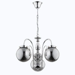 Żyrandol ALFA HERO CHROM 3xE14 51cm | 28283