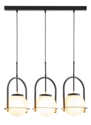 Loftowa Lampa wisząca ROSSO wys. 93cm 3xE27 15W IP20 | Czarny