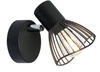 Kinkiet FLY 91-61881 czarny/chrom 1xE14