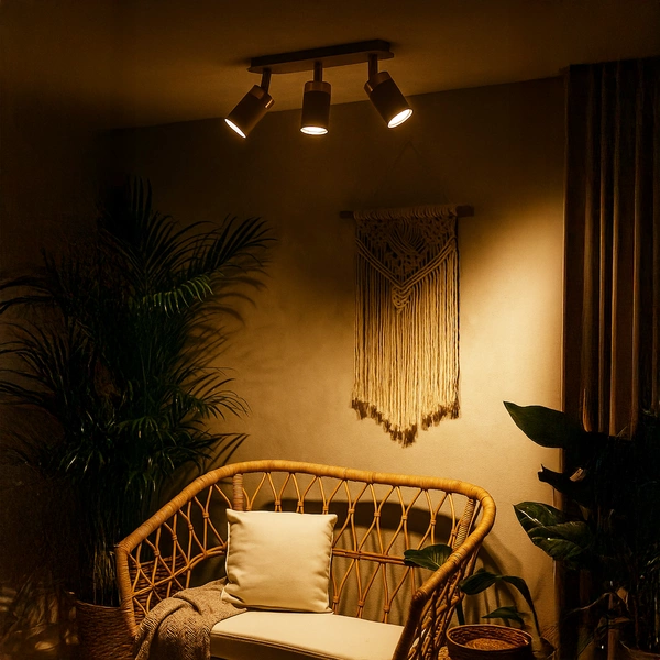 Lampa sufitowa JOKER CASHMERE/GOLD 3xGU10