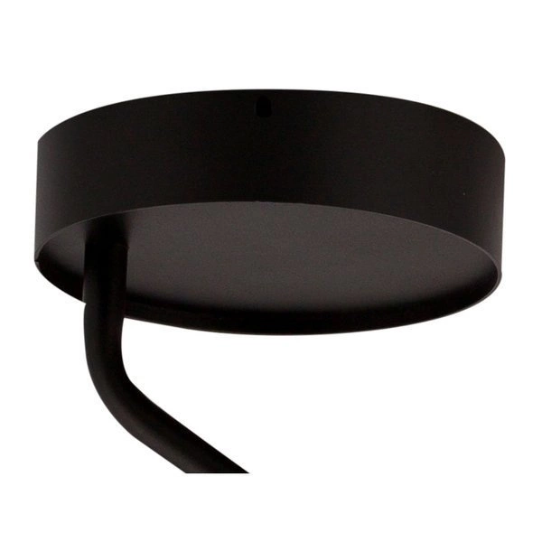 Lampa sufitowa LIZBONA 1 PLAFON czarny/miedziany 32119