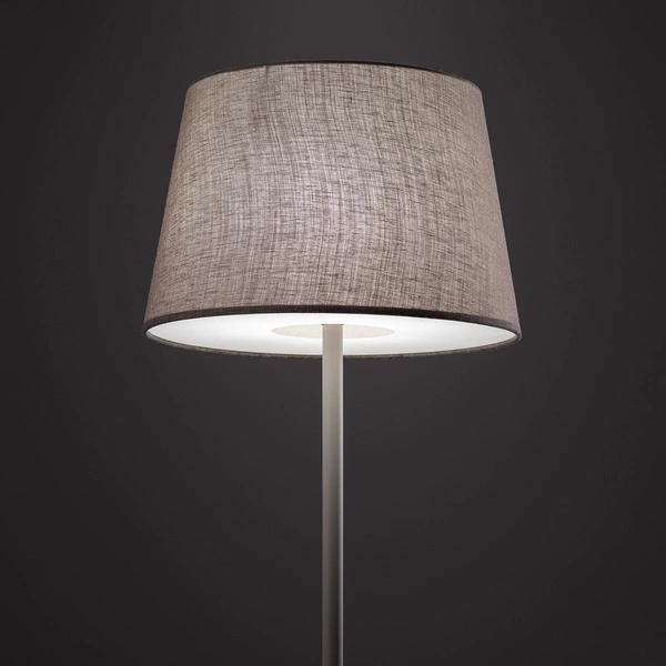 Lampa podłogowa TUTOIA E27 wys.163cm szer.46cm kabel200cm | Beż-Silk gray 11683