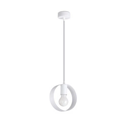 Lampa wisząca TITRAN 1, biała, 1x60W E27, SL.1137