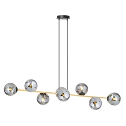 Lampa wisząca Emibig GRAVITY 8 BL GRAFIT 1237/8