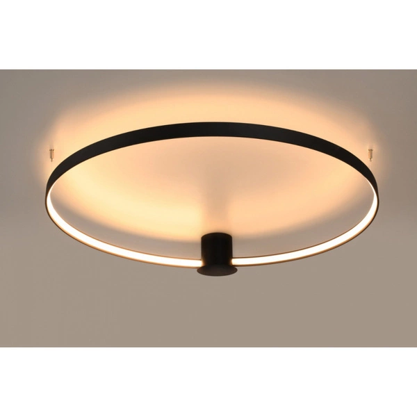 Nowoczesny plafon RIO 110 LED czarny 70W barwa ciepła 3000K TH.134