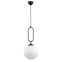Lampa wisząca ALFA VAVIL 250 PRO CZARNO-BIAŁA 1xE27 25cm | 61234