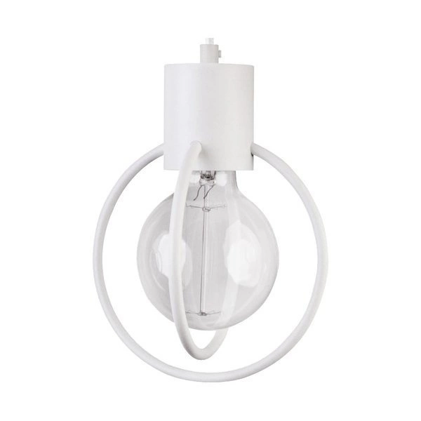 Lampa wisząca AURA KOŁO 1 ZWIS biały 31099