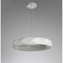 Lampa wisząca REUS, biała, 36W LED, barwa neutralna 4000K