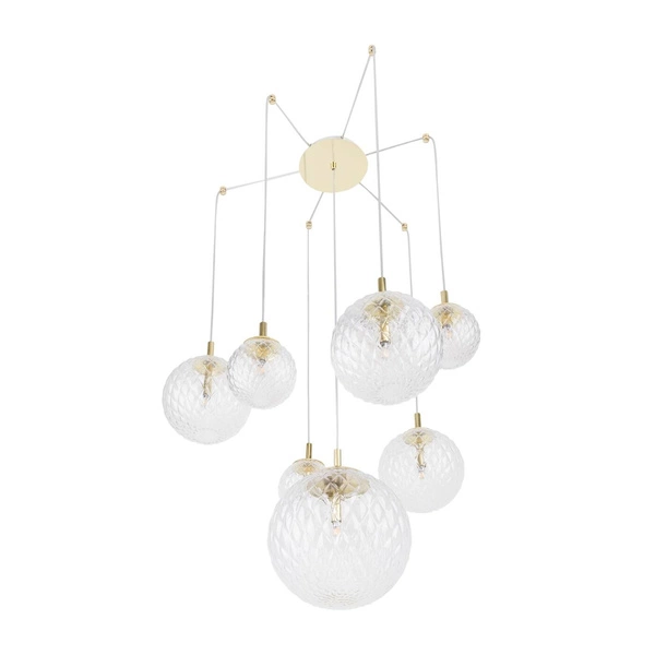 CADIX GOLD LAMPA SUFITOWA 7 PŁ 4608