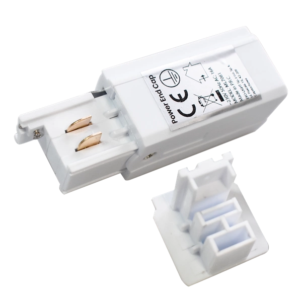 Zasilanie prowadnicy 3-fazowej TRACK LIGHT, białe, ML7081