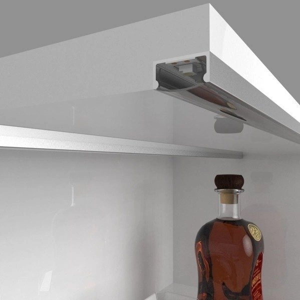 Profil LED P4-1 200cm szer. 15mm | do osłonek C1/C4/C11/C13 | biały