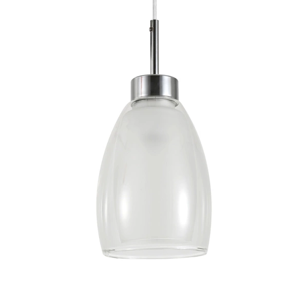 MORRO CHROME/WHITE LAMPA WISZĄCA 1XE27