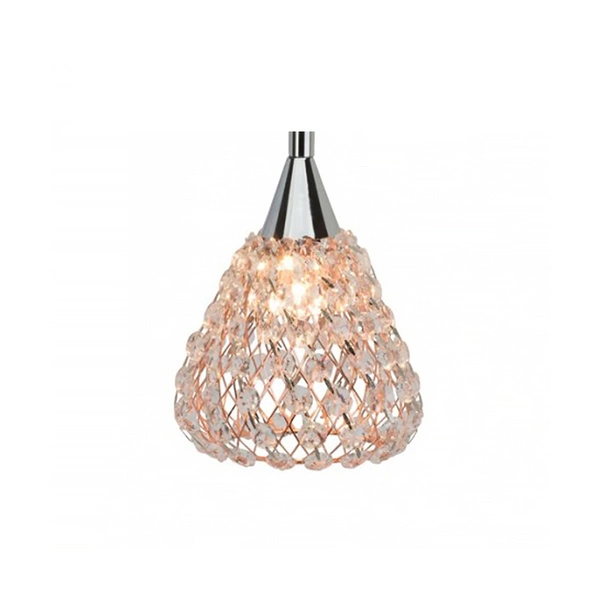 Kinkiet Vegas 1xG9 Max.33W Chromowany metal/Przezroczysty kryształ HK17518S15