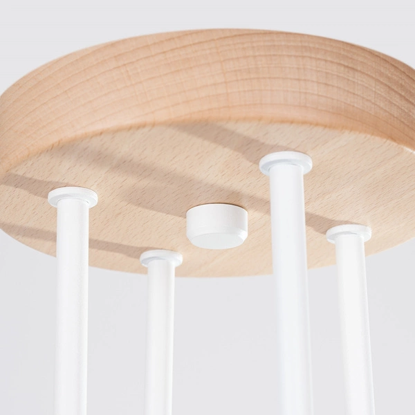 Żyrandol TIMBO 4 biały