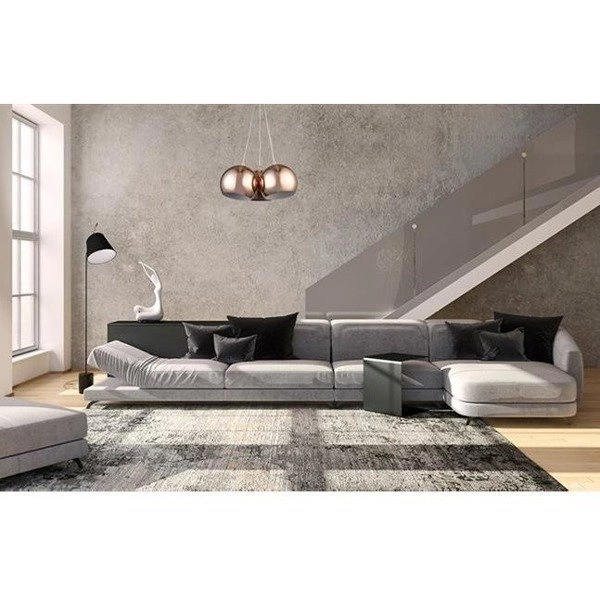 lampa do jadalni miedź RAME III