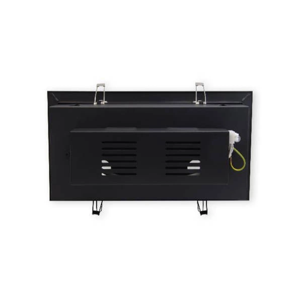 Oprawa halogenowa wpuszczana 2xGU10 AR111 | Czarna