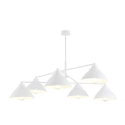 Lampa sufitowa Emibig MAVERICK 6 Biały 1212/6