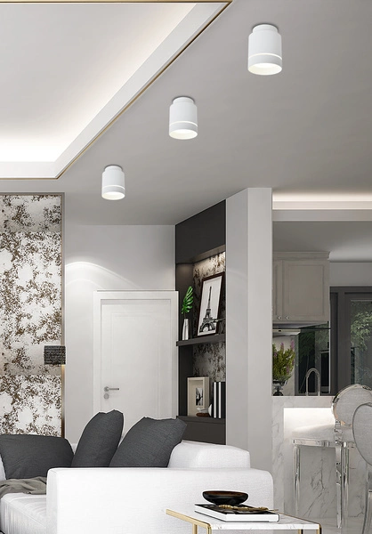 Lampa sufitowa TUBA 2275918, biała, 12W LED, barwa neutralna 4000K