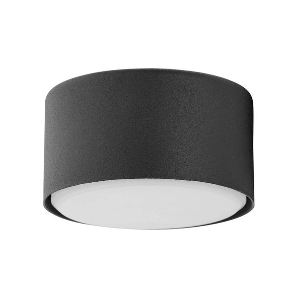 Plafon lampa do salonu DALLAS GX53 10W LED wys. 7,5cm | czarny 6241