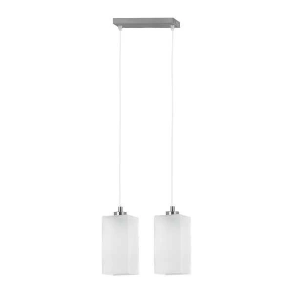 Lampa wisząca ALFA ICE CHROM 2xE27 30cm | 115