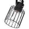 Lampa listwa 3pkt LUTO KWADRAT czarna