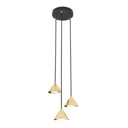 Lampa wisząca Emibig ELIT 3 PREMIUM GOLD 1329/3PREM