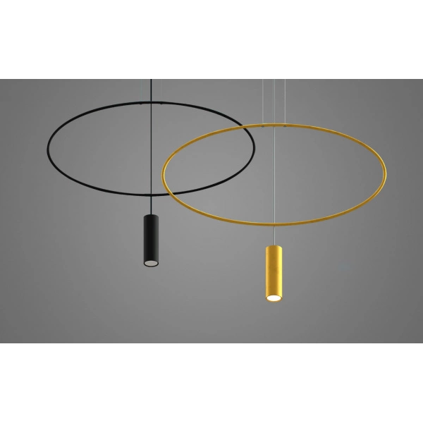 Lampa wisząca HOLAR 1 TH.016CZ czarna 1xGU10