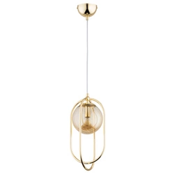 Lampa wisząca ALFA BINAR TOP ZŁOTA 1xE14 19cm | 61254