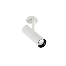 Reflektor wpuszczany Bocca śr. 6cm 18W LED neutralna biel 4000K | biały/czarny