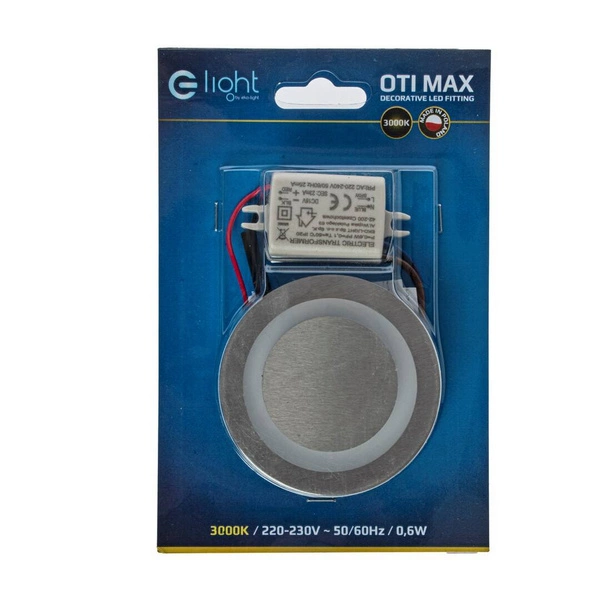 Oprawa schodowa LED 0,6W OTI MAX barwa ciepła 3000K EKS4338