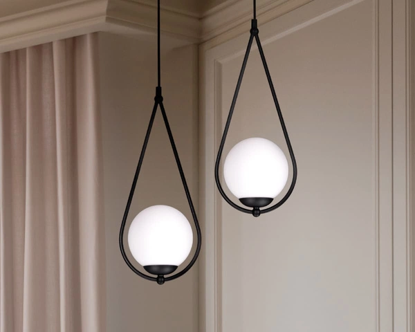 Lampa wisząca K-4771 z serii NEVE BLACK