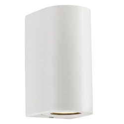 Kinkiet CANTO GU10 28W Aluminium | Biały