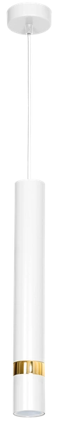 Lampa wisząca JOKER, MLP6081, biały/złoty, 1x8W GU10