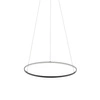 Lampa wisząca CIRCOLO LED szer. 60cm 21W barwa neutralna 4000K | czarny 10862