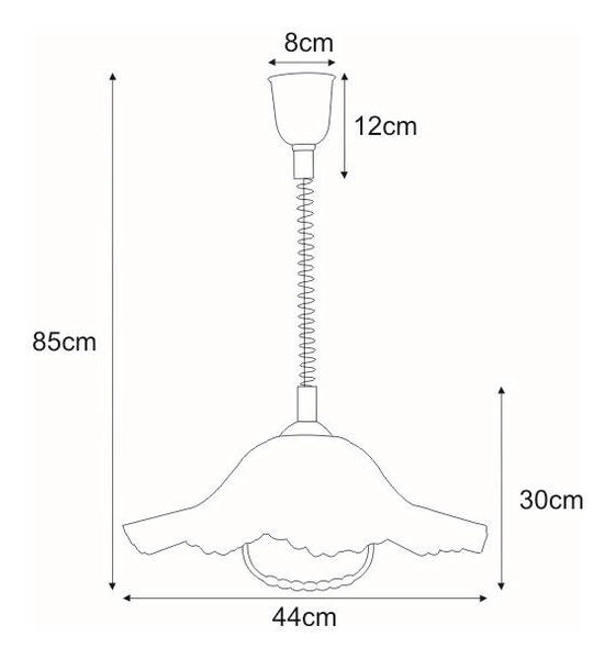 Lampa wisząca K-3261 z serii LAMBADA