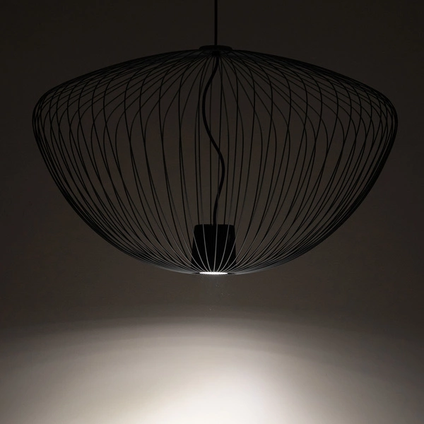 Lampa wisząca PUMPKIN L szer. 70cm GU10 | szary 11252