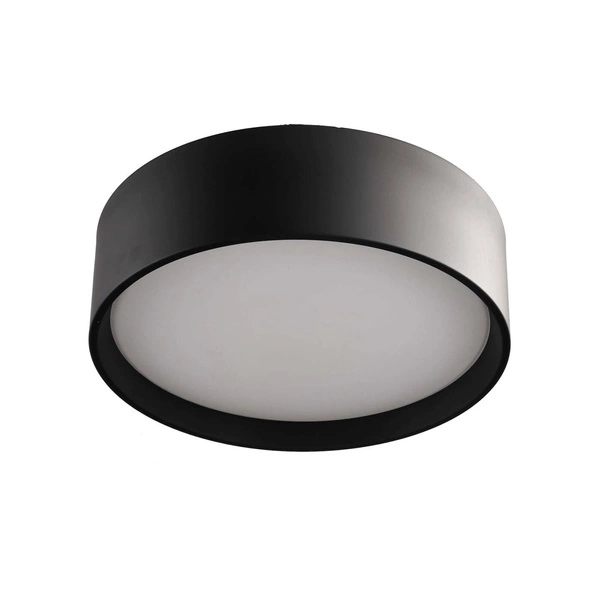 Lampa sufitowa HUDSON, czarna, 24W LED, barwa ciepła 3000K