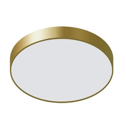 Plafon Italux ORBITAL śr. 40cm 30W LED ciepła biel 3000K | złoty