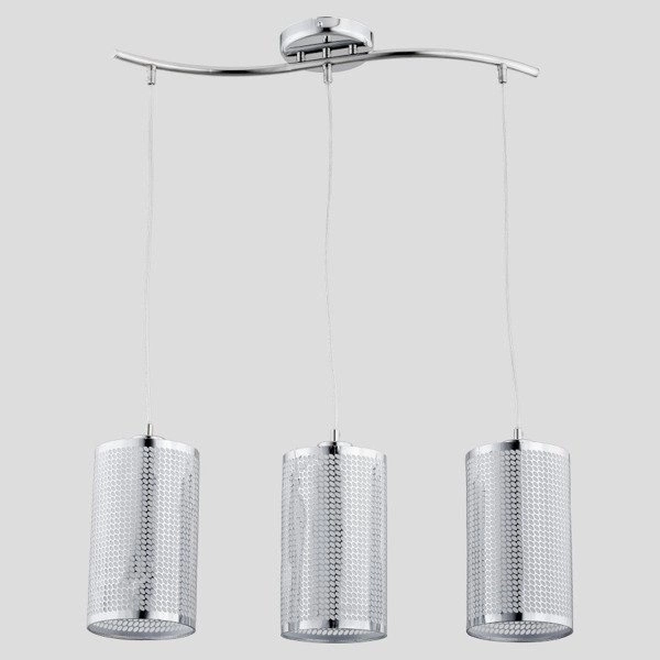 Lampa wisząca listwa MASSIMO chrom szer. 75cm