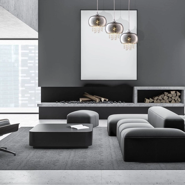 Nowoczesna lampa wisząca STARLIGHT CHROME ML3787