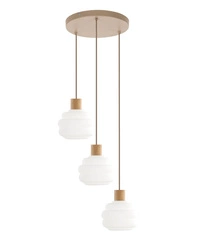 MELIA LAMPA WISZĄCA 3XE27  KOŁO