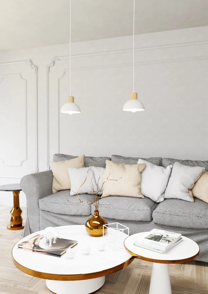 Lampa wisząca Emibig SECO 1 WH 1394/1