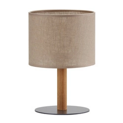 Lampka nocna DEVA NATURE 5192 1xE27 styl skandynawski | beżowa 5192