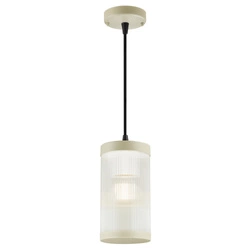 Lampa wisząca COUPAR E27 25W Plastik | Szlifowany
