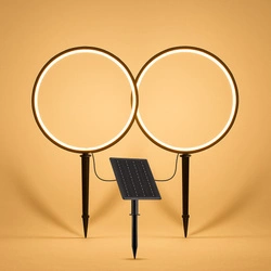 Lampa Solarna Rings 2x1,5W 2x25lm 3000K